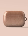 Crosshatch Terracotta AirPods Case — view 2