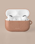 Crosshatch Terracotta AirPods Case — view 4