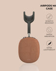 Crosshatch Terracotta AirPods Max Case — view 4