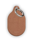 Crosshatch Terracotta AirTag Holder