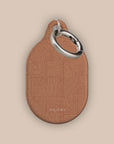 Crosshatch Terracotta AirTag Holder — view 2