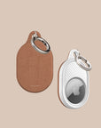 Crosshatch Terracotta AirTag Holder — view 3