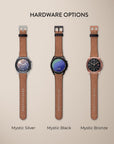 Crosshatch Terracotta Galaxy Watch Band — view 6