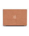 Crosshatch Terracotta MacBook Case