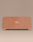 Crosshatch Terracotta MacBook Case — view 3