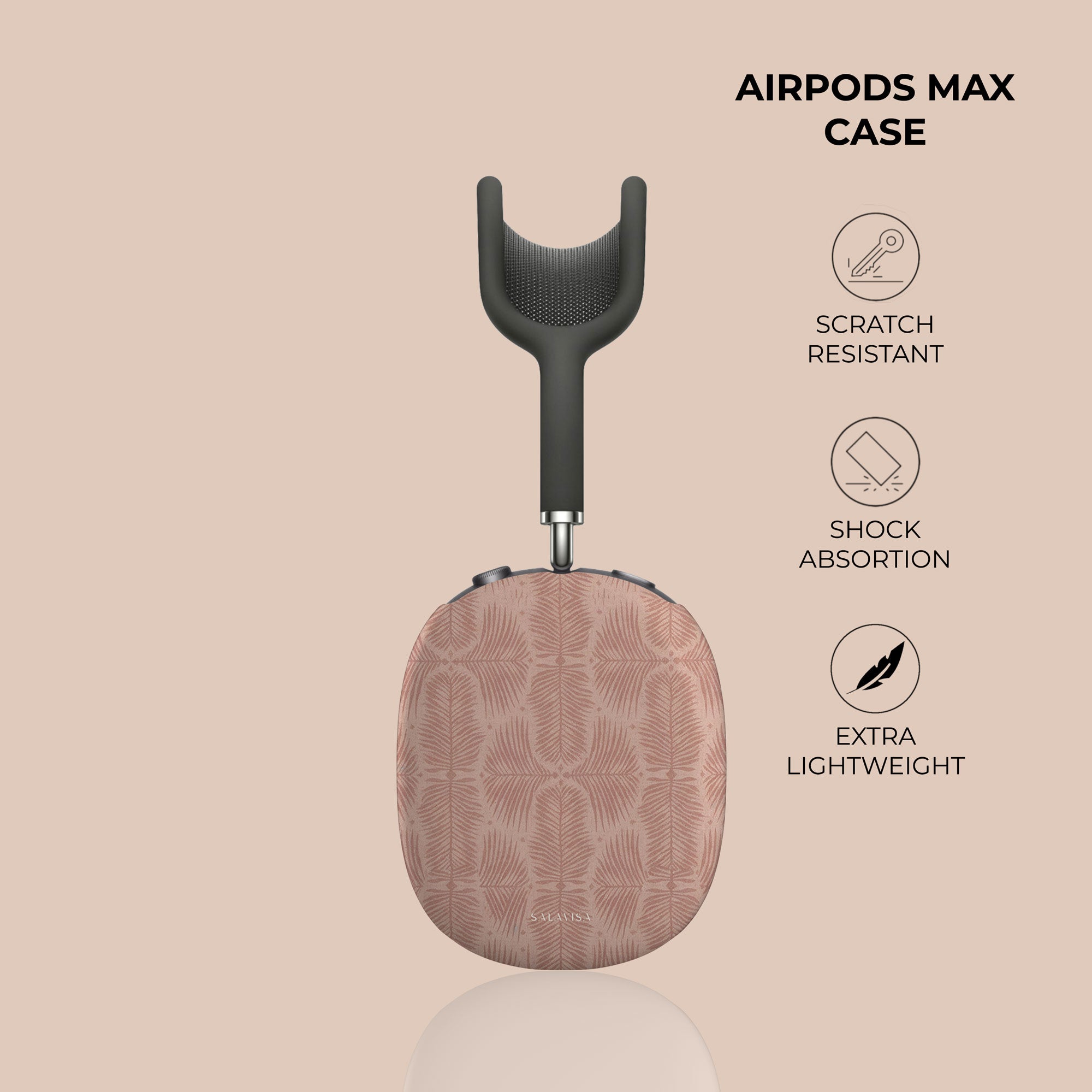 Fern Blush AirPods Max Case — view 4