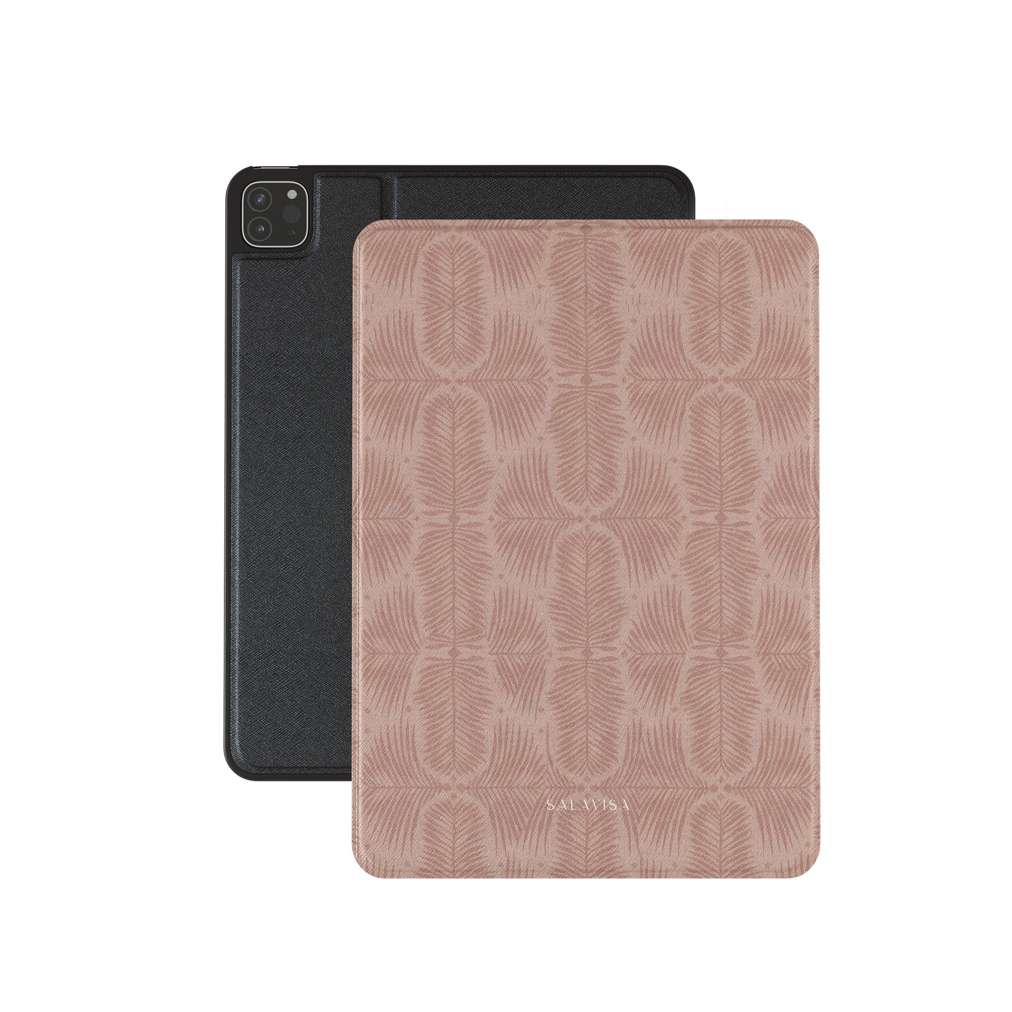Fern Blush iPad Case. Front view. — Salavisa