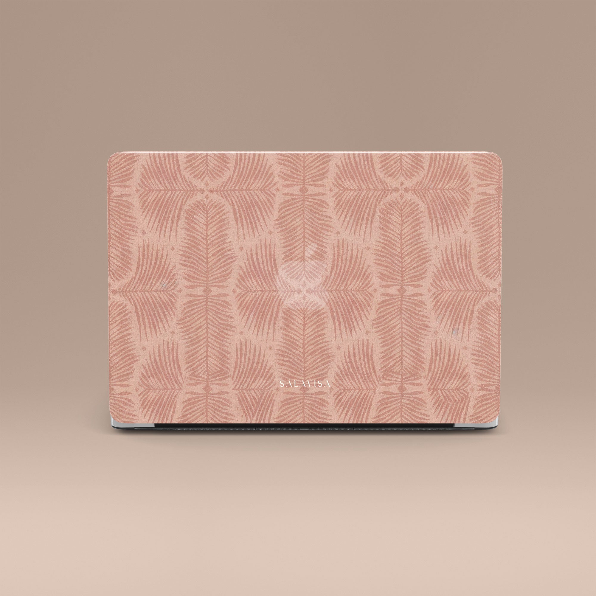 Fern Blush MacBook Case — view 2 — Salavisa