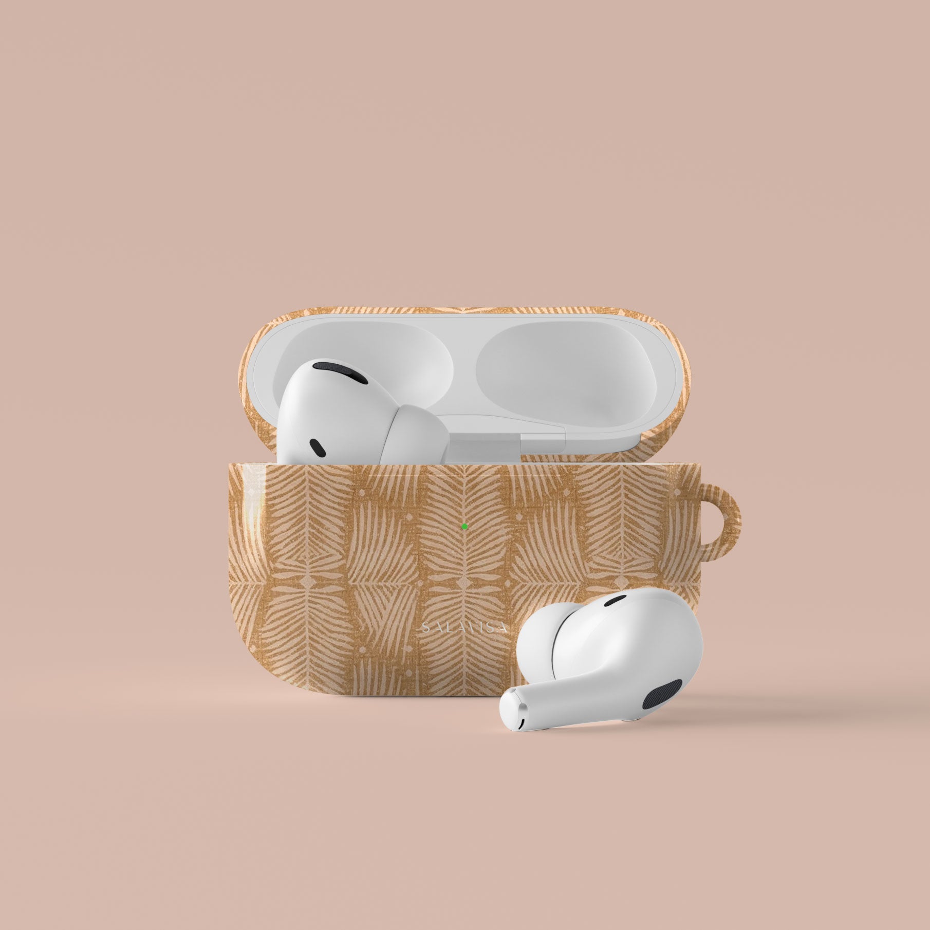 Fern Mustard AirPods Case — view 5 — Salavisa