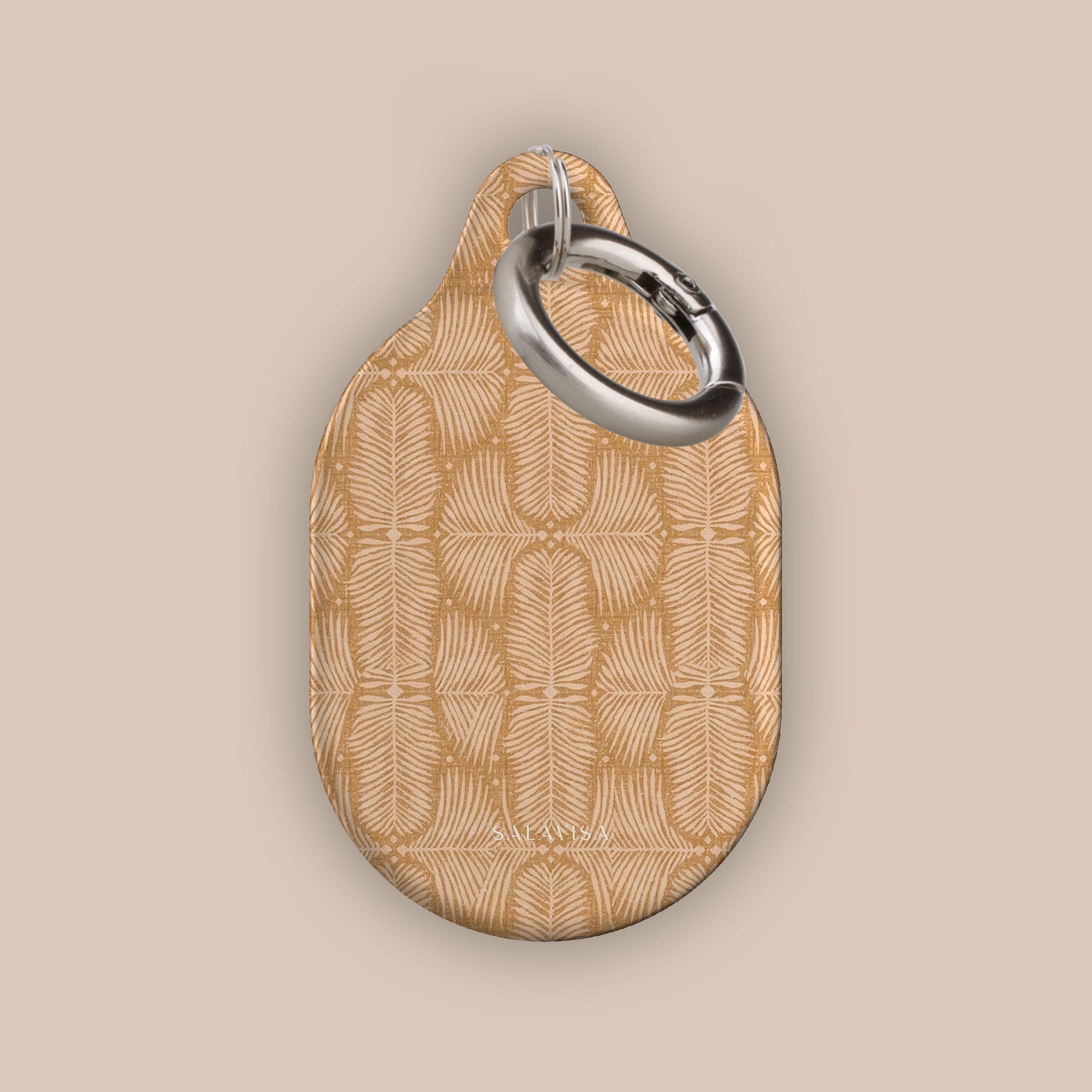 Fern Mustard AirTag Holder — view 2 — Salavisa