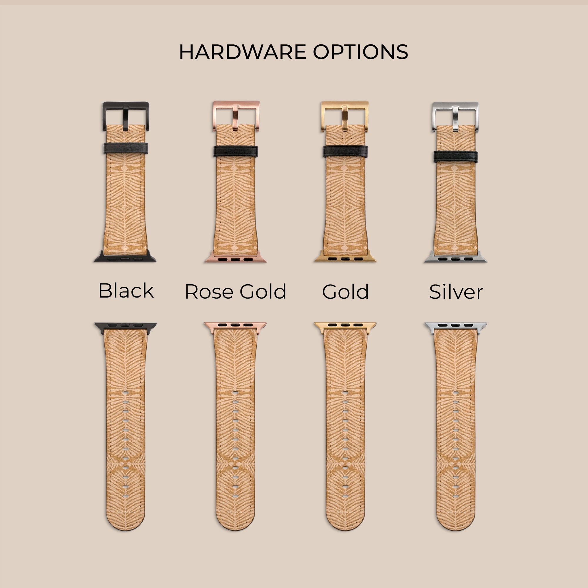 Fern Mustard Apple Watch Band — view 8