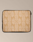 Fern Mustard Laptop Sleeve — view 2