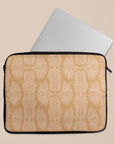 Fern Mustard Laptop Sleeve — view 5
