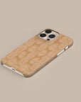 Fern Mustard Phone Case — side profile