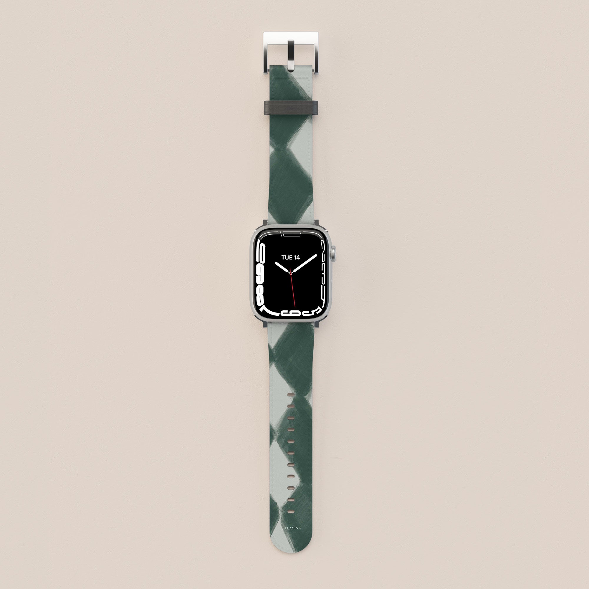 Harlequin Forest Apple Watch Band — view 2 — Salavisa