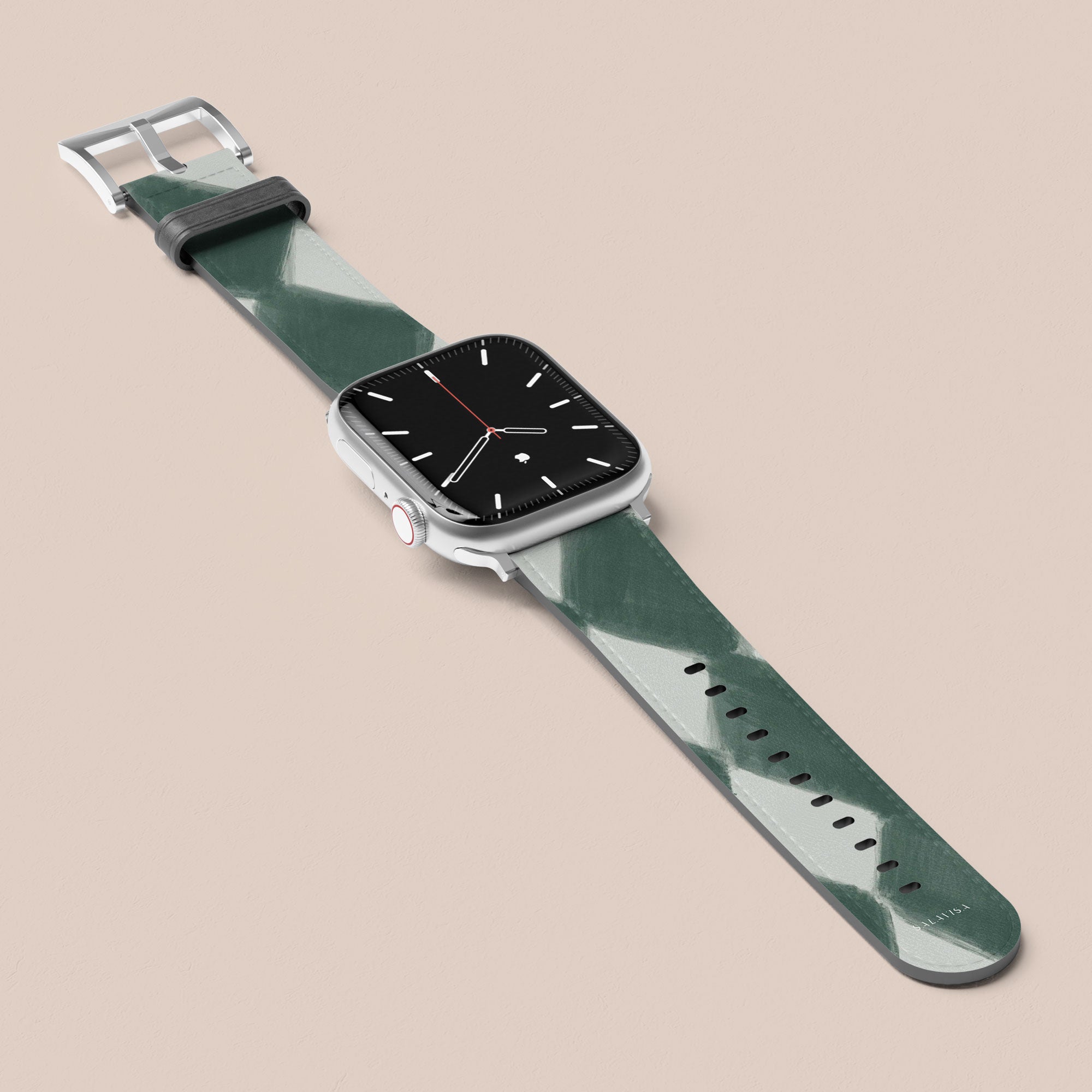 Harlequin Forest Apple Watch Band — view 3 — Salavisa