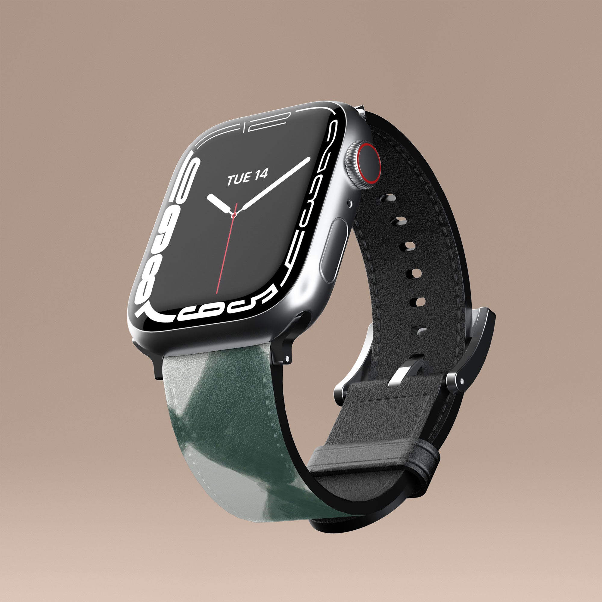 Harlequin Forest Apple Watch Band — view 4 — Salavisa