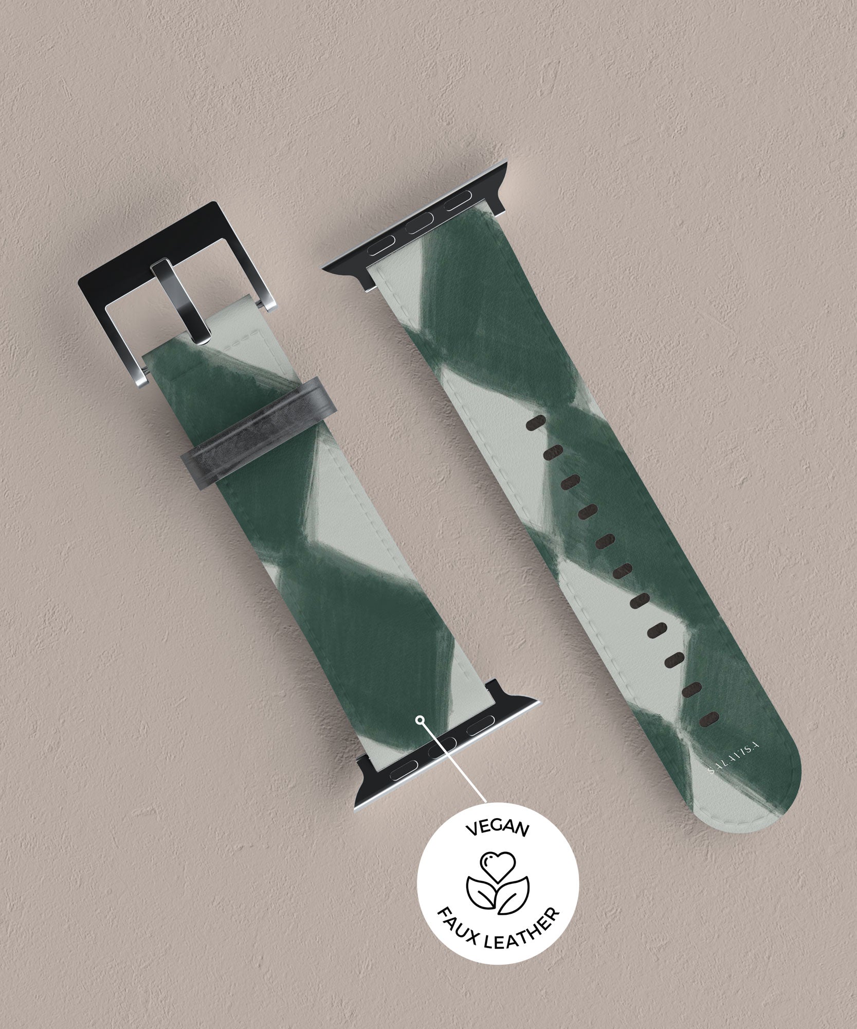 Harlequin Forest Apple Watch Band — view 6 — Salavisa