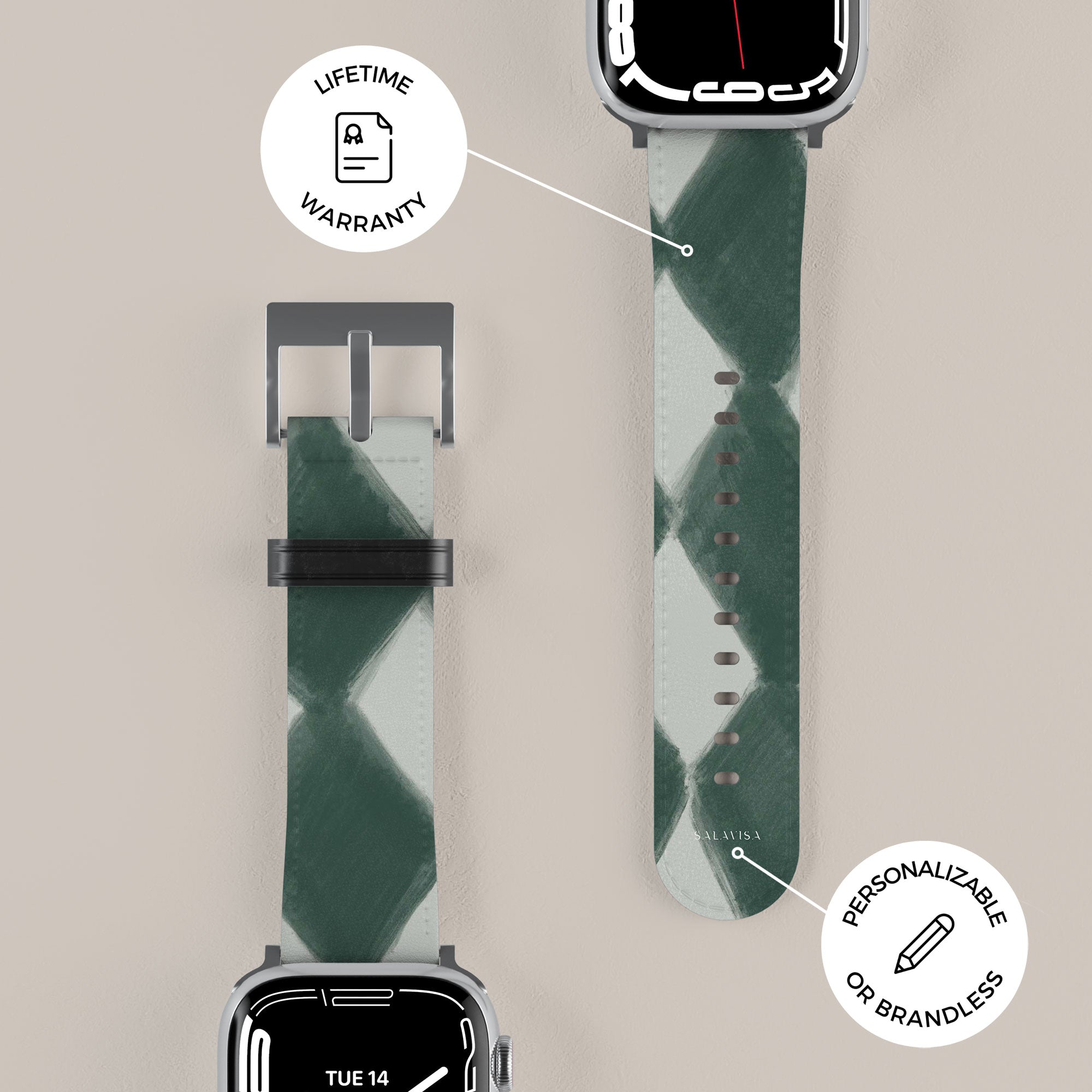 Harlequin Forest Apple Watch Band — view 7