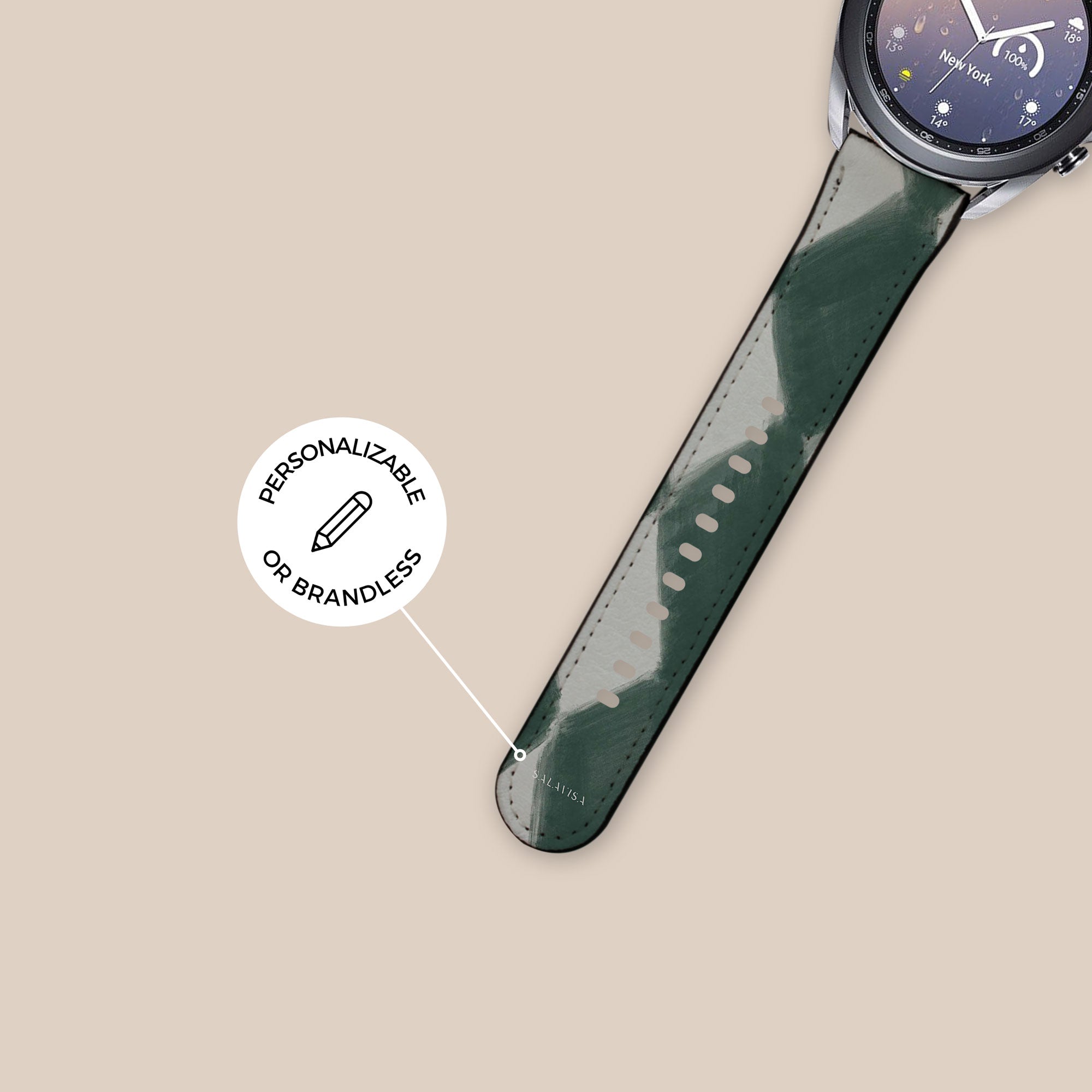 Harlequin Forest Galaxy Watch Band — view 5 — Salavisa