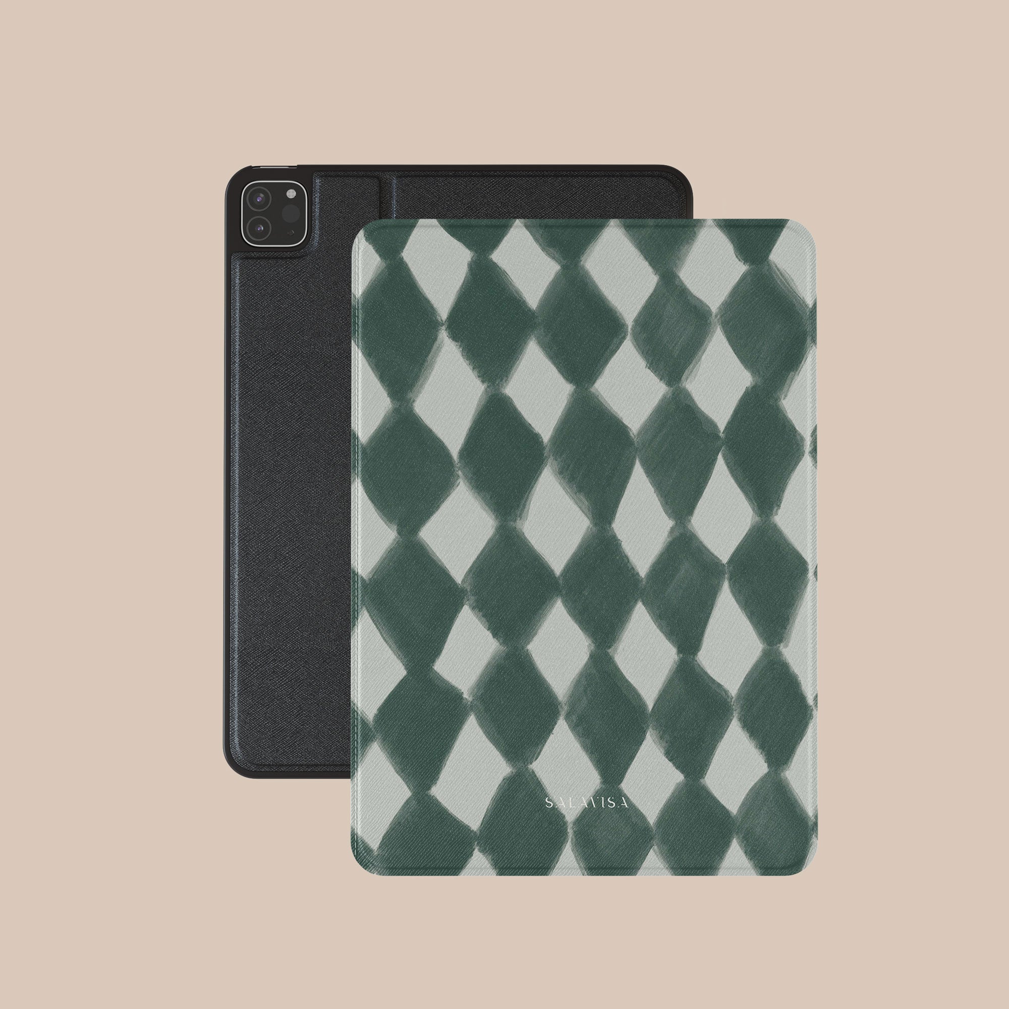 Harlequin Forest iPad Case. View 2. — Salavisa