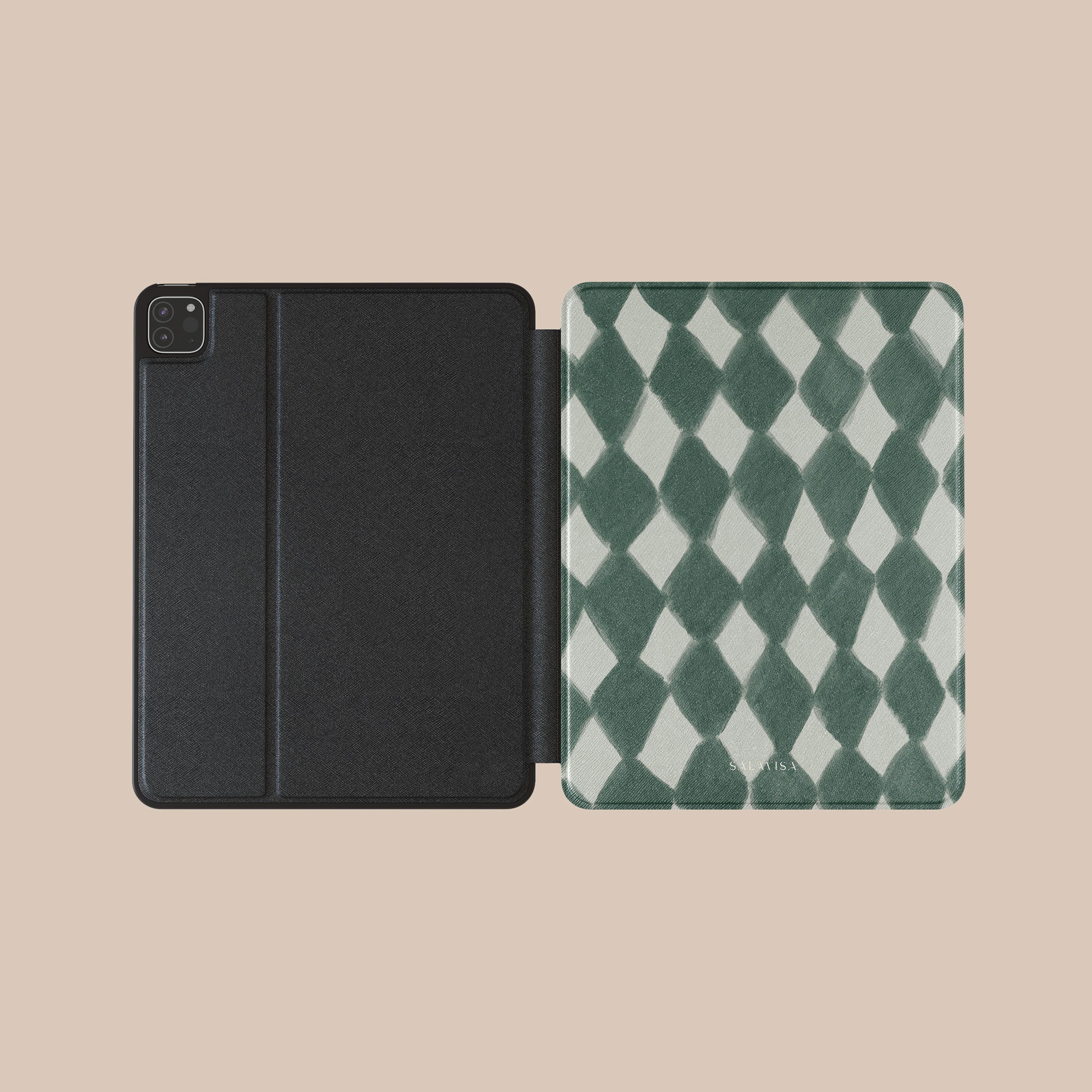 Harlequin Forest iPad Case. View 3. — Salavisa