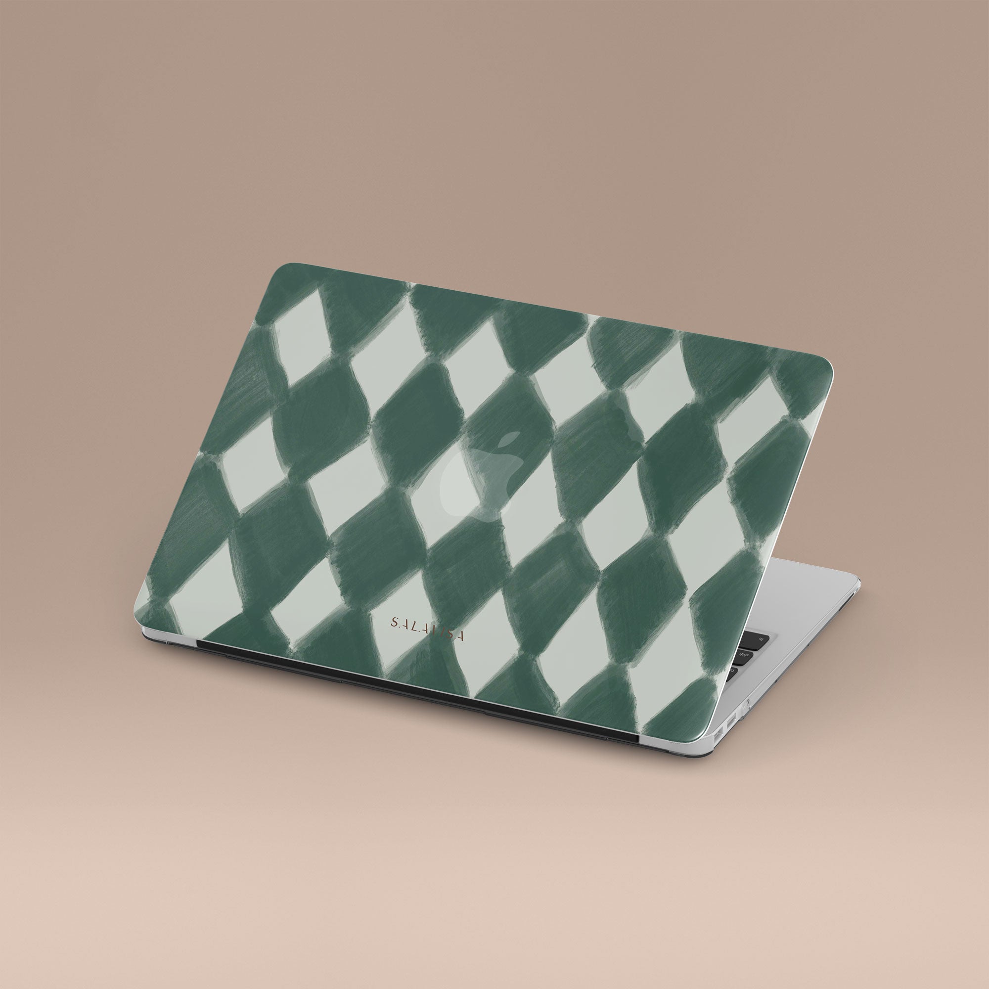 Harlequin Forest MacBook Case — view 4 — Salavisa