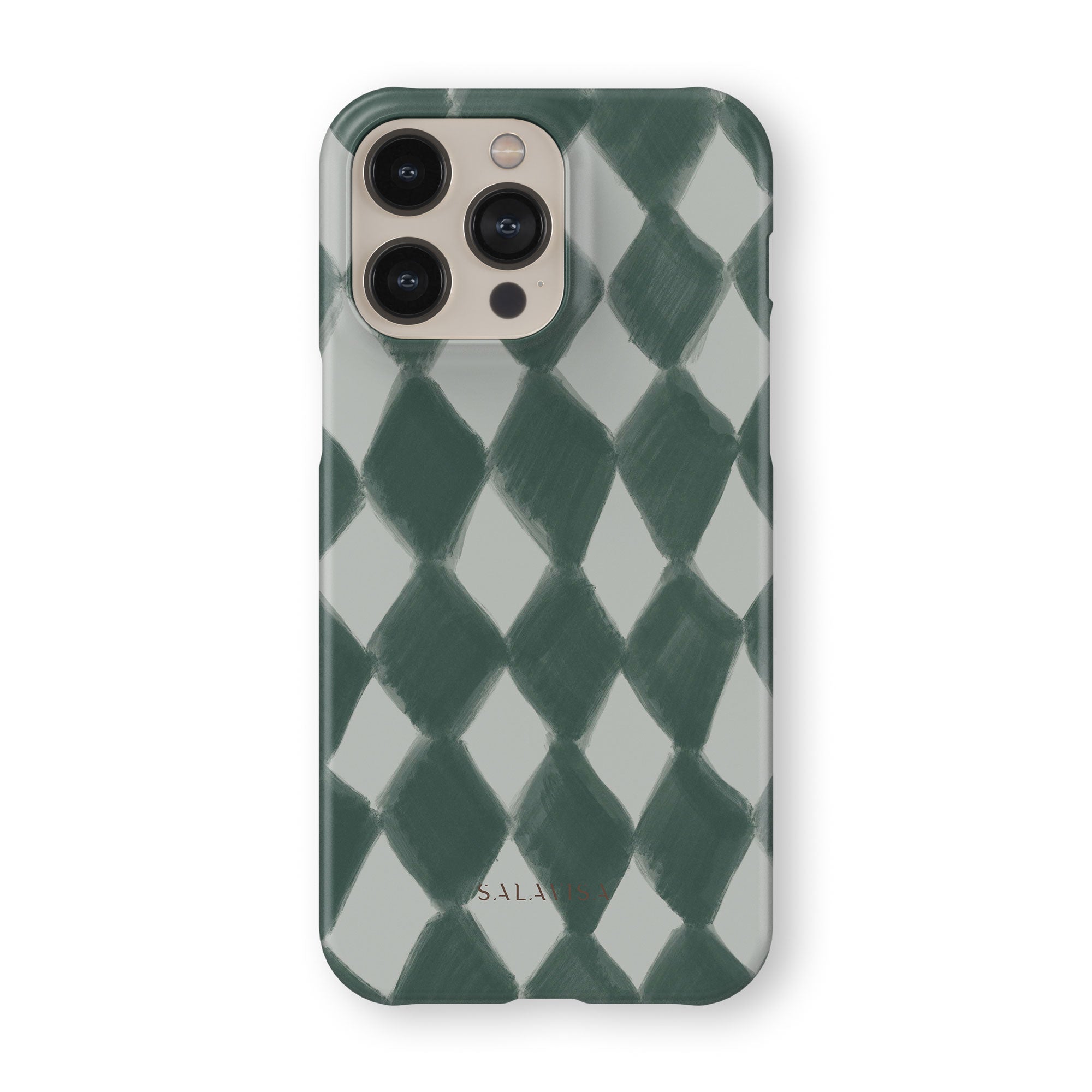 Harlequin Forest Phone Case — front view — Salavisa
