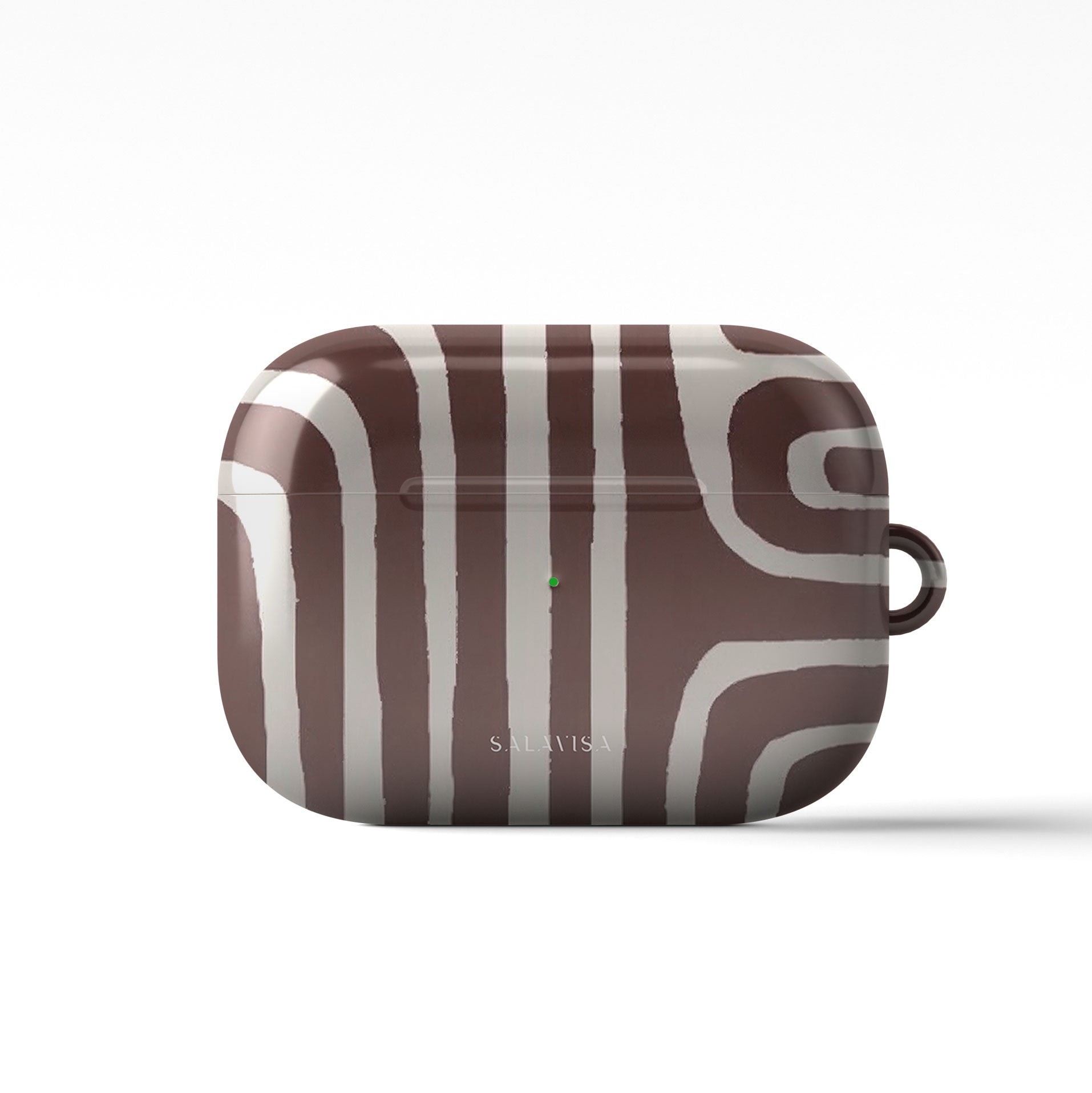 Labyrinth Burgundy AirPods Case — Salavisa