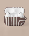 Labyrinth Burgundy AirPods Case — view 4