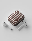 Labyrinth Burgundy AirPods Case — view 6