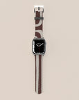 Labyrinth Burgundy Apple Watch Band — view 2