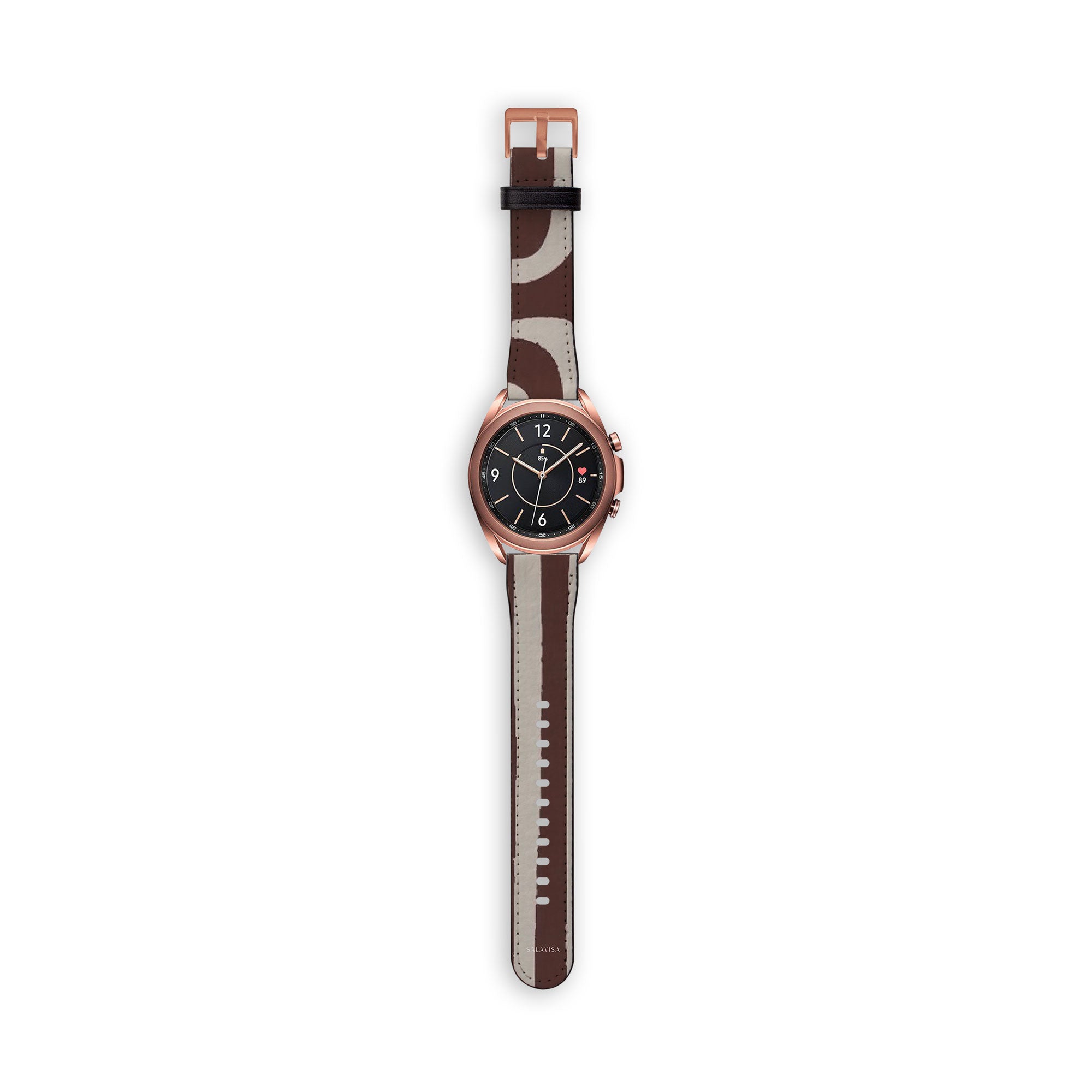 Labyrinth Burgundy Galaxy Watch Band — Salavisa