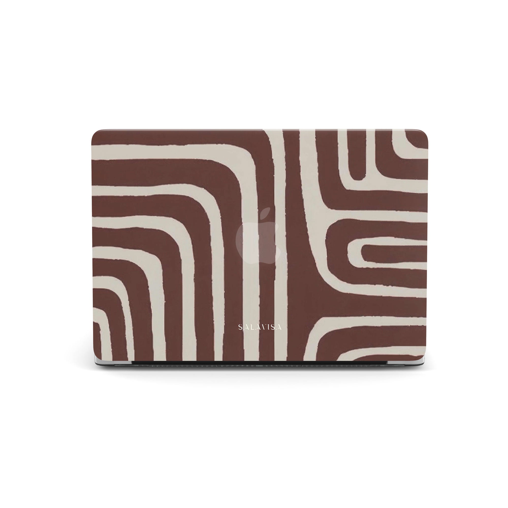 Labyrinth Burgundy MacBook Case — Salavisa