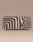 Labyrinth Burgundy MacBook Case — view 3