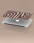 Labyrinth Burgundy MacBook Case — view 5