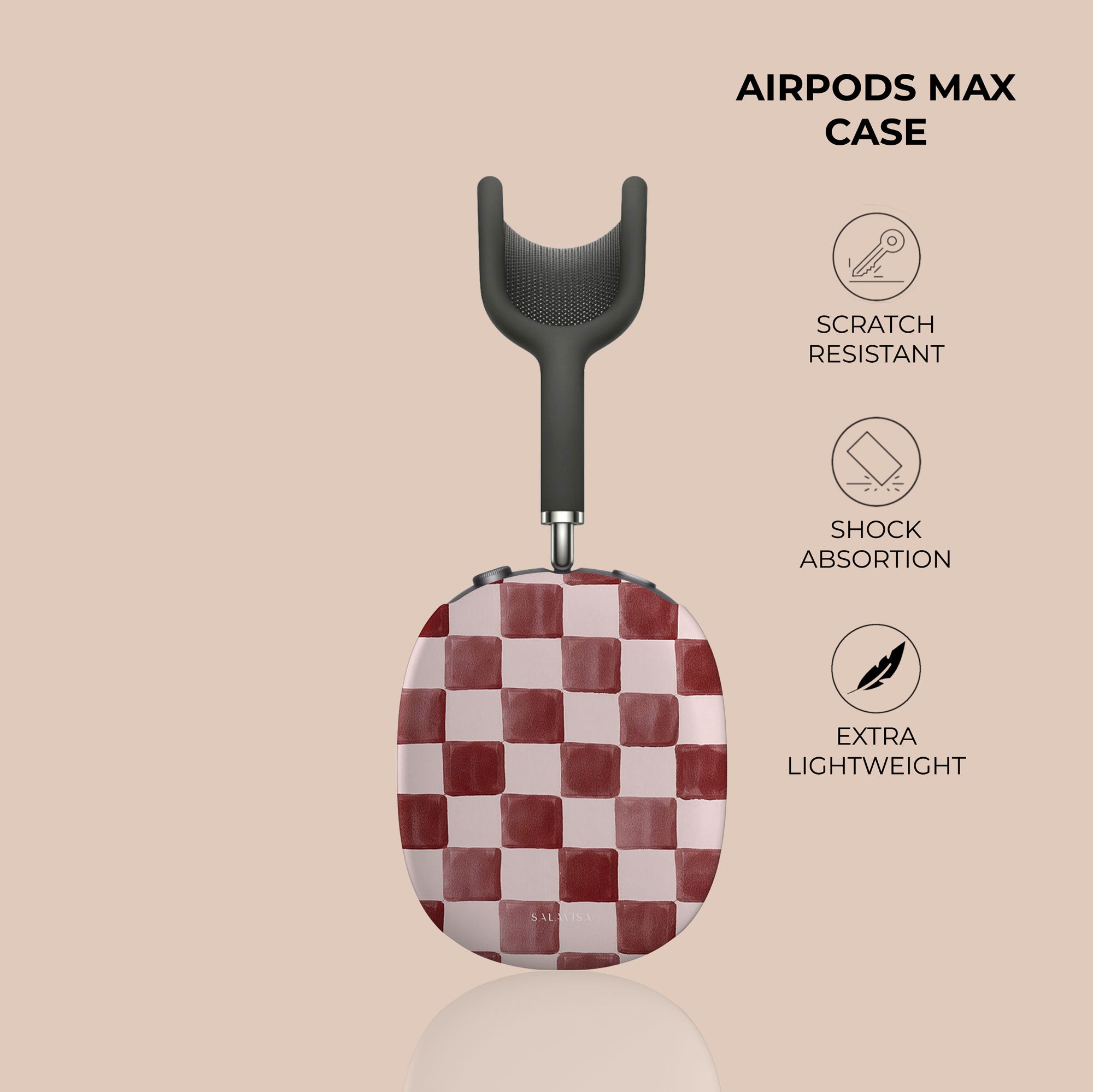 Painted Wine AirPods Max Case — view 4