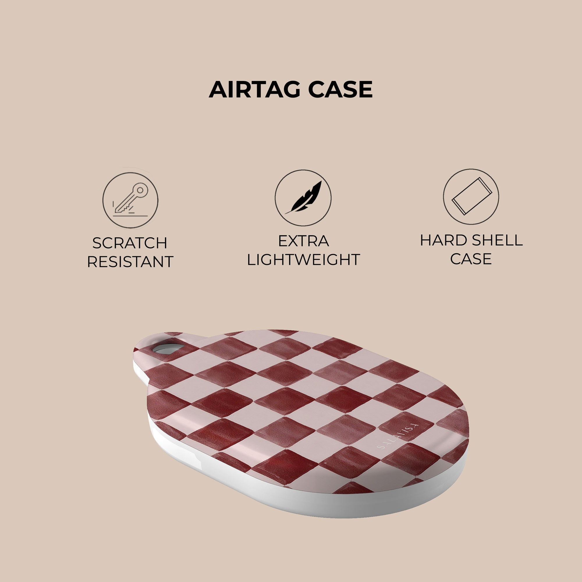 Painted Wine AirTag Holder — view 4 — Salavisa