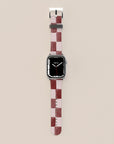 Painted Wine Apple Watch Band — view 2