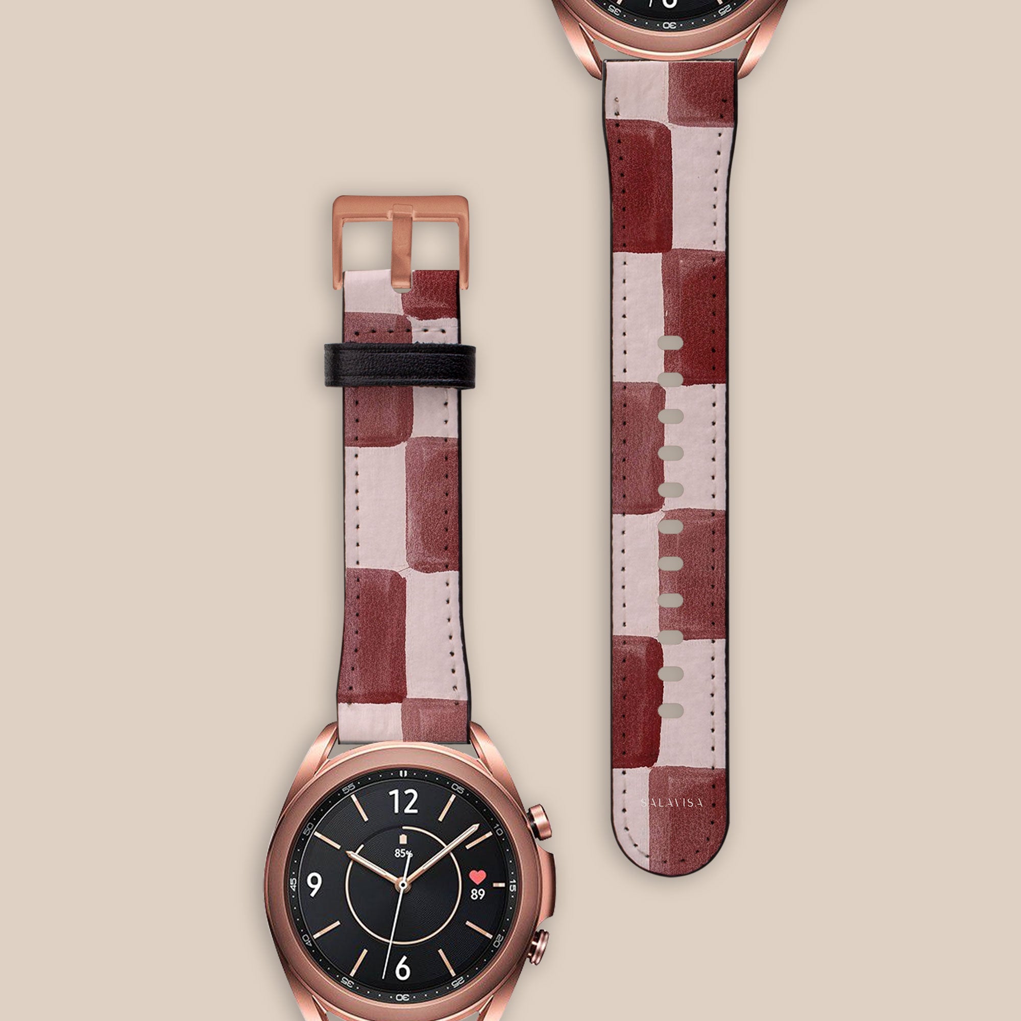 Painted Wine Galaxy Watch Band — view 2 — Salavisa