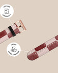 Painted Wine Galaxy Watch Band — view 4