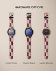 Painted Wine Galaxy Watch Band — view 6