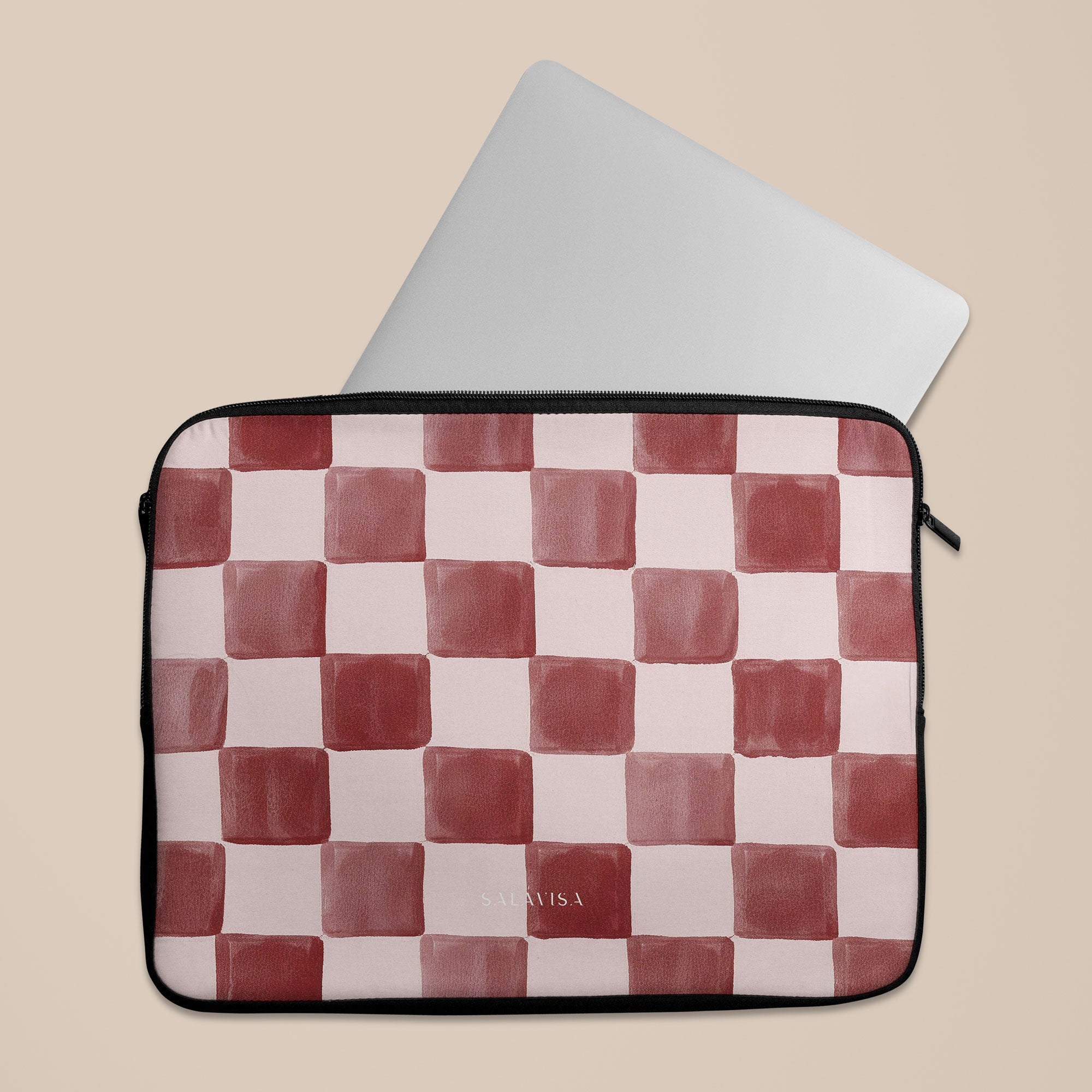 Painted Wine Laptop Sleeve — view 5 — Salavisa