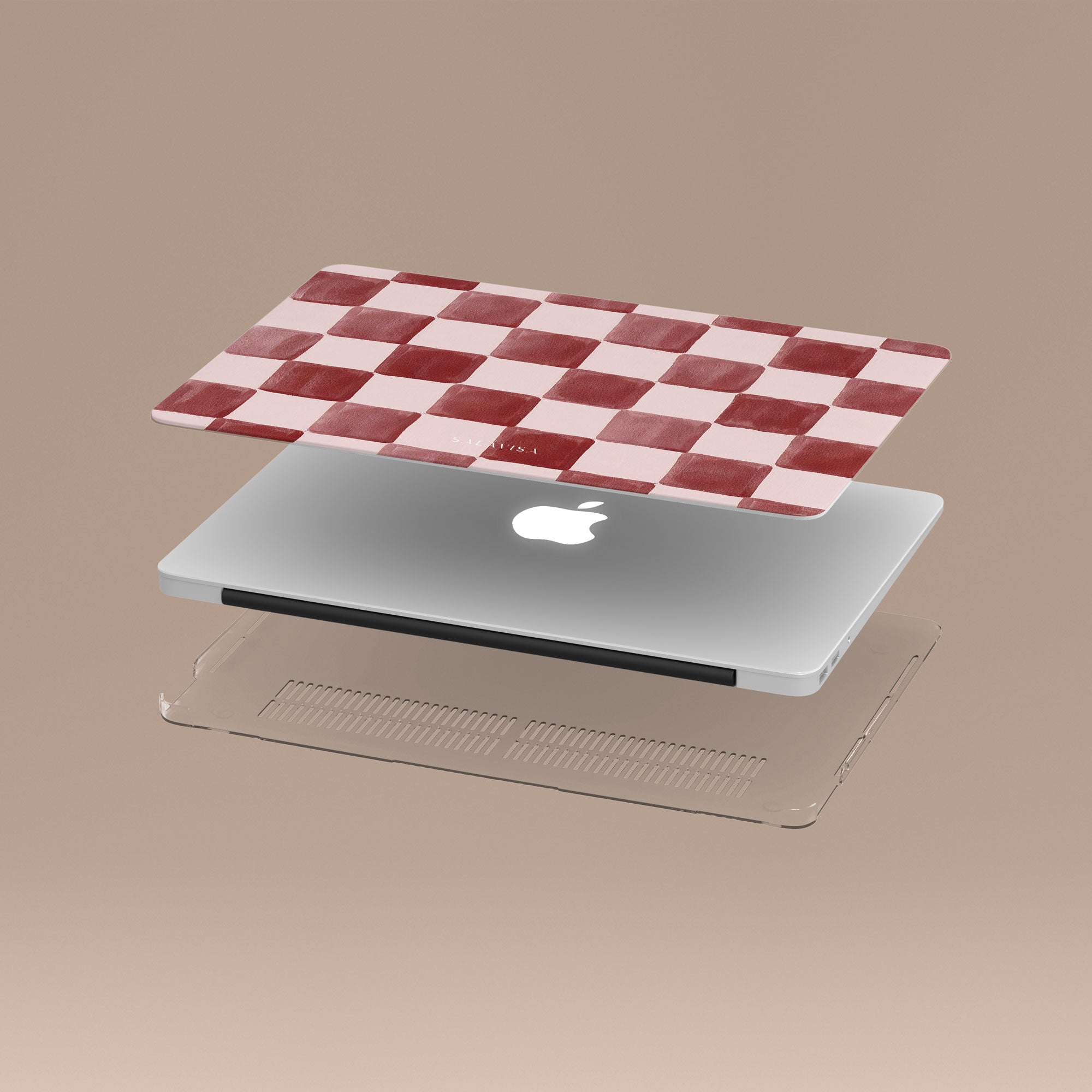 Painted Wine MacBook Case — view 5 — Salavisa