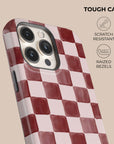 Painted Wine Phone Case — angle view