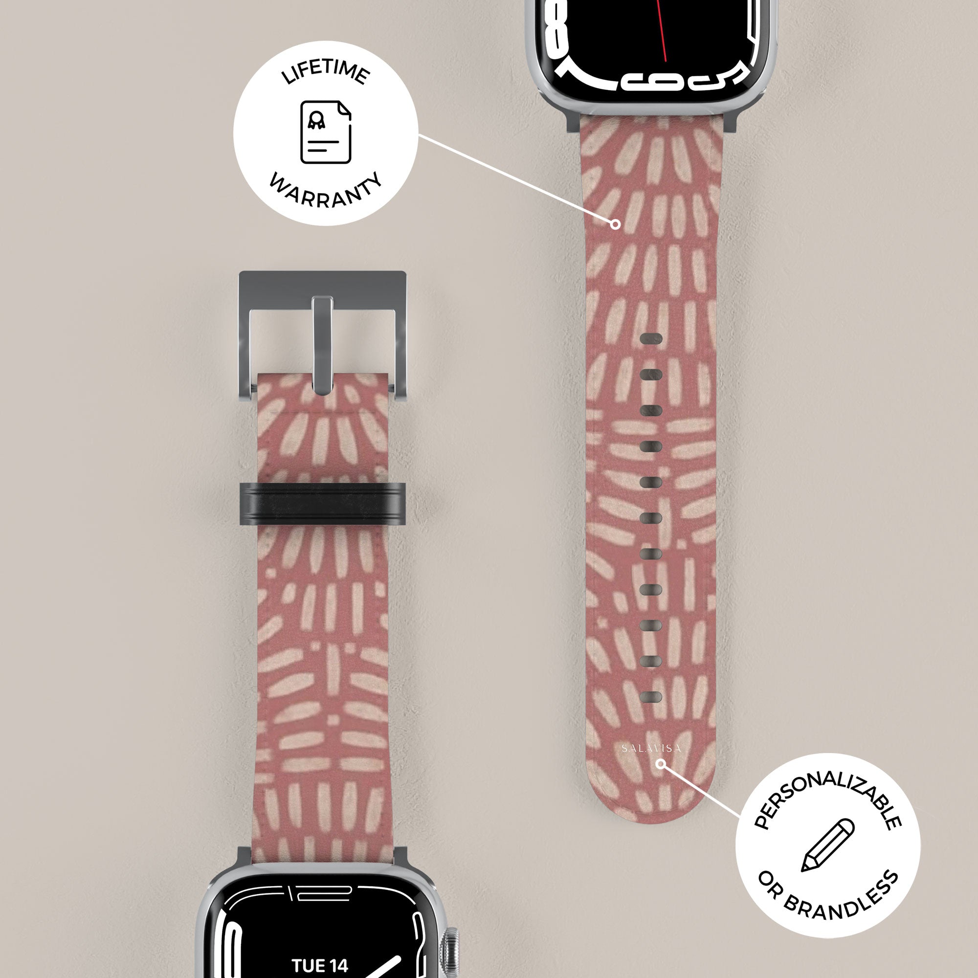 Sunburst Rose Apple Watch Band — view 7