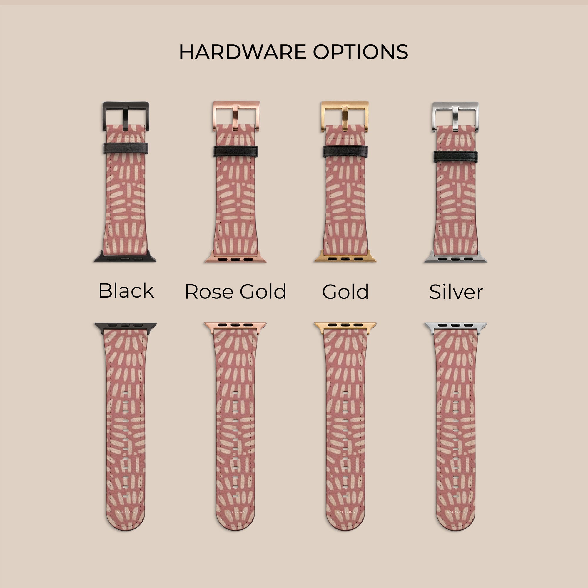 Sunburst Rose Apple Watch Band — view 8