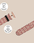 Sunburst Rose Galaxy Watch Band — view 4
