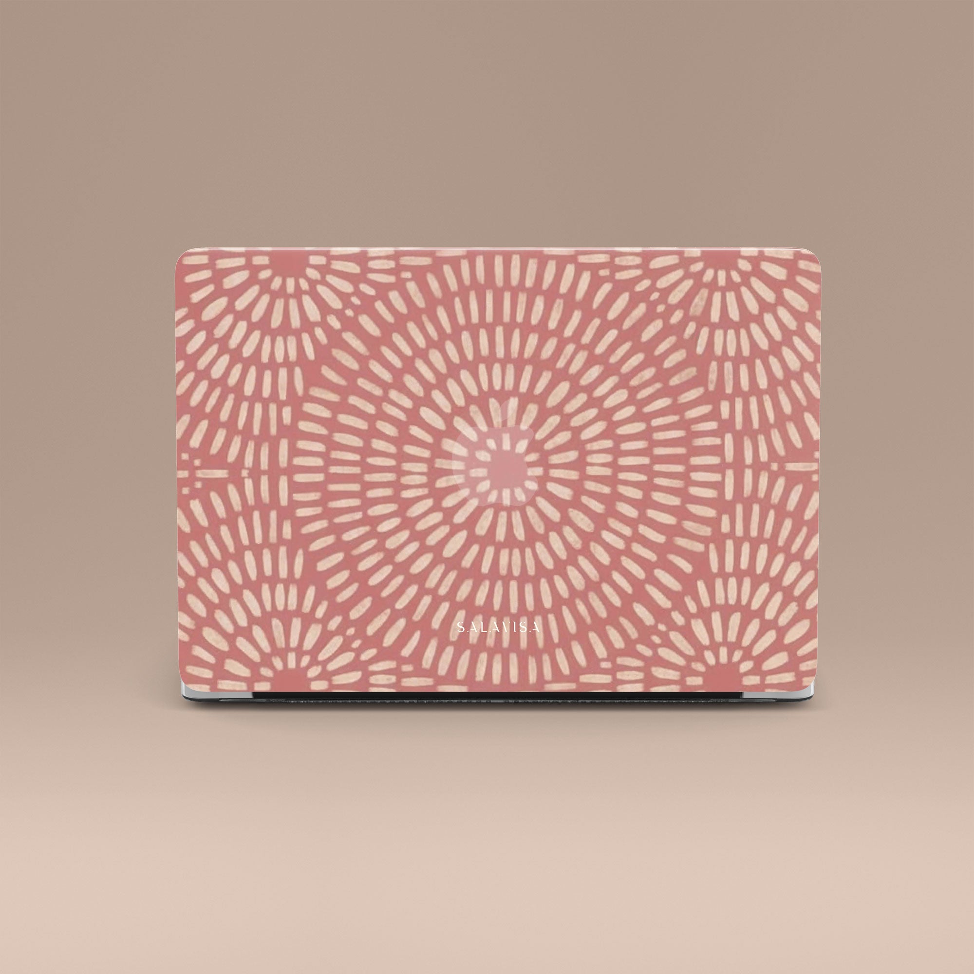Sunburst Rose MacBook Case — view 2 — Salavisa