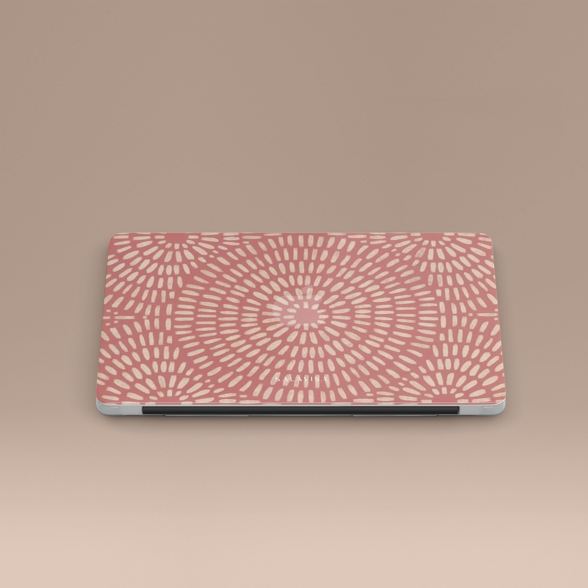 Sunburst Rose MacBook Case — view 3 — Salavisa